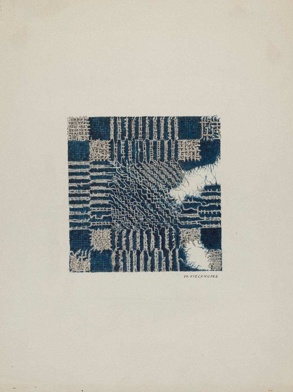 Takaró szekció, c. 1940. alkotó: William Kieckhofel