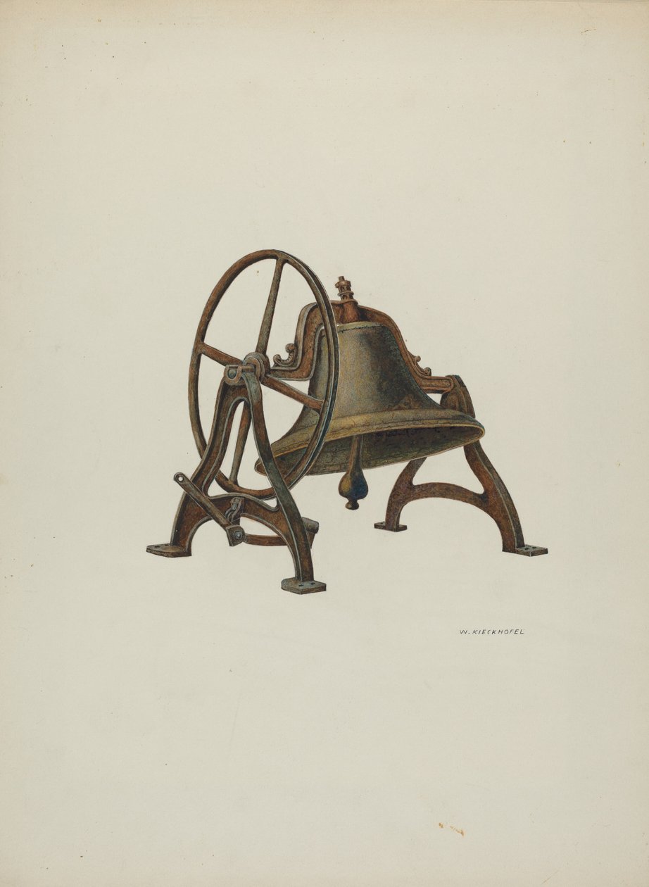 Általános Iskola harangja, 1940. alkotó: William Kieckhofel