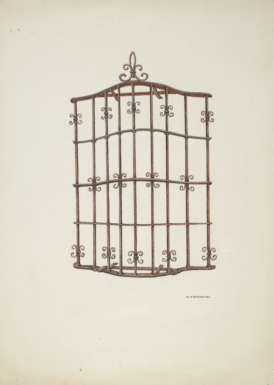 Vasrács, 1941. alkotó: William Kieckhofel
