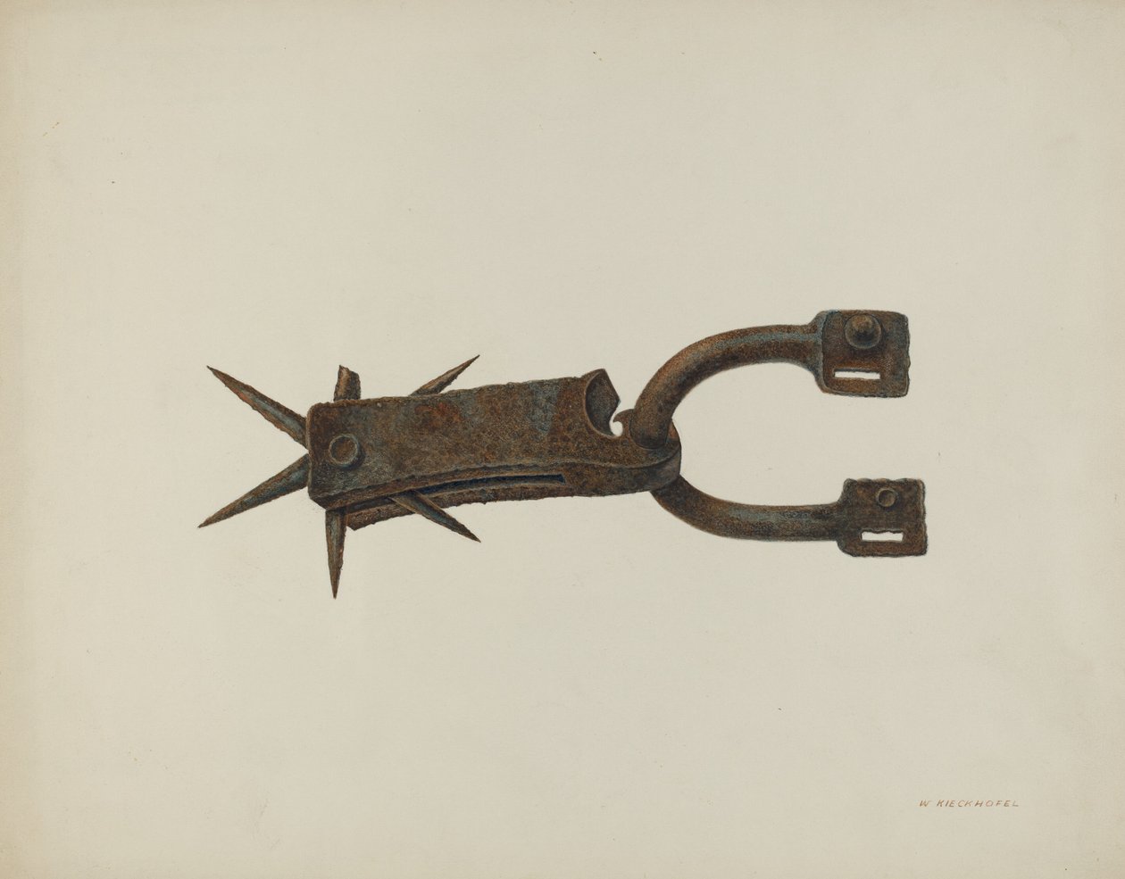 Spur, c. 1940. alkotó: William Kieckhofel