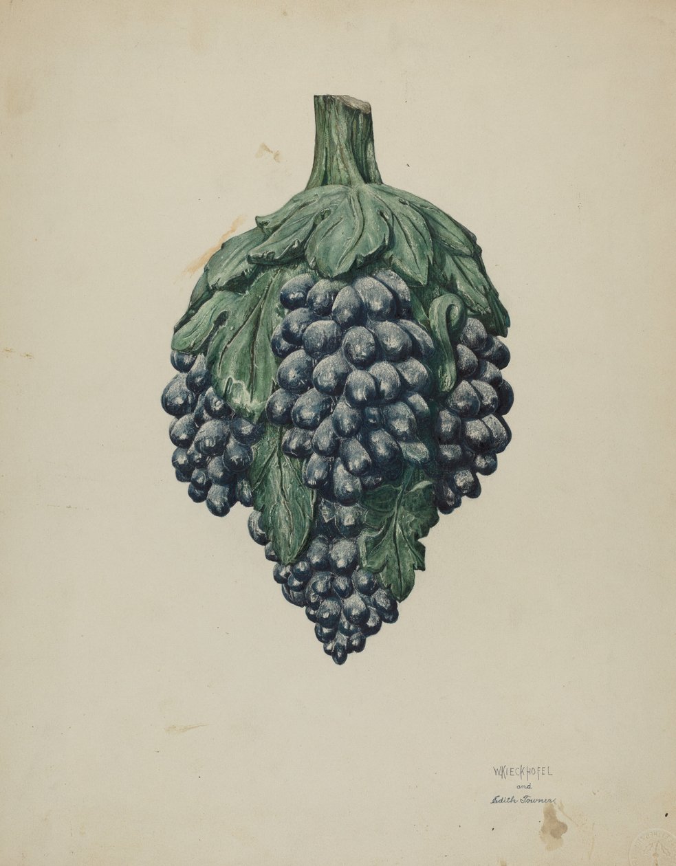 Borbolt Emblémája, c. 1940. alkotó: William Kieckhofel