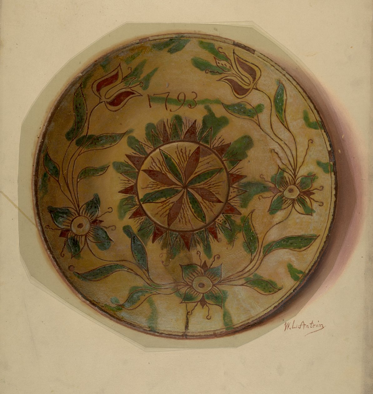 Pa. Német étel, c. 1936. alkotó: William L Antrim