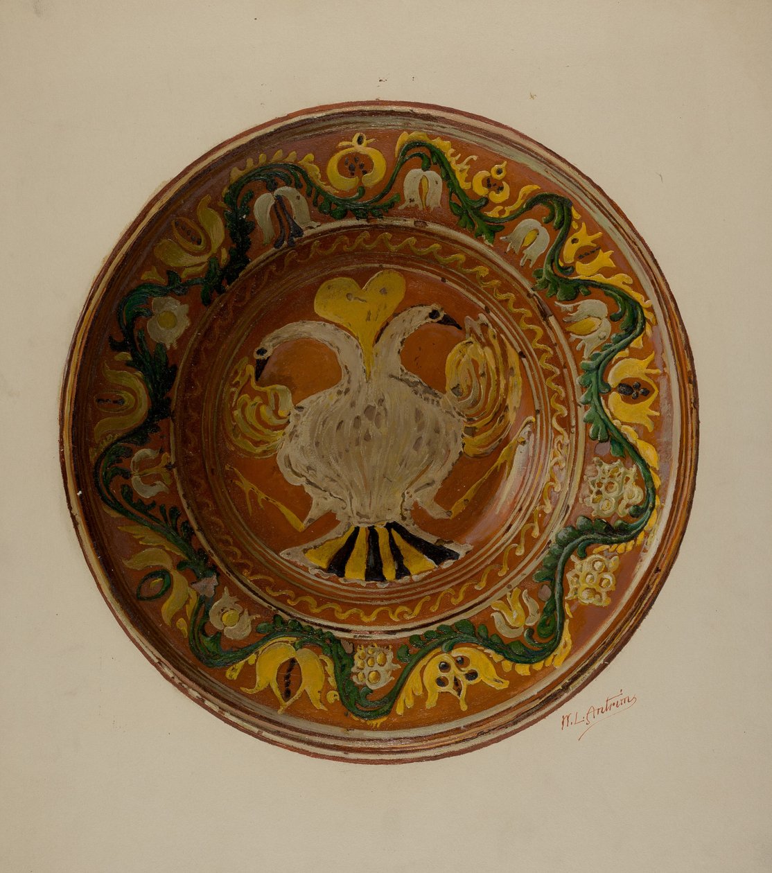 Pa. Német étel, c. 1938. alkotó: William L Antrim
