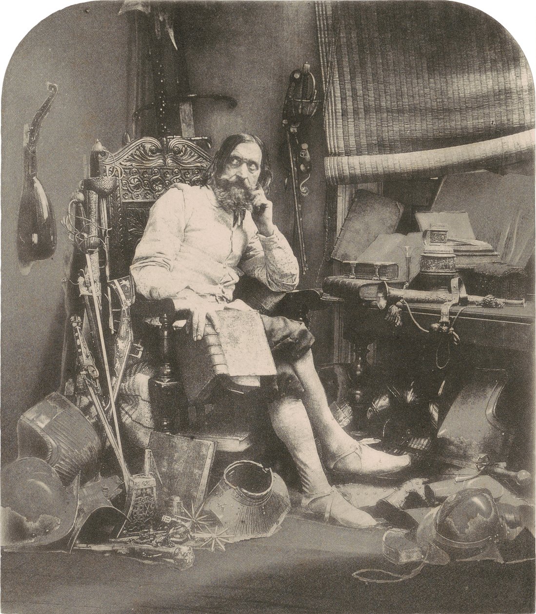 Don Quijote tanulmányában alkotó: William Lake Price, Photo Galvano Graphic Company