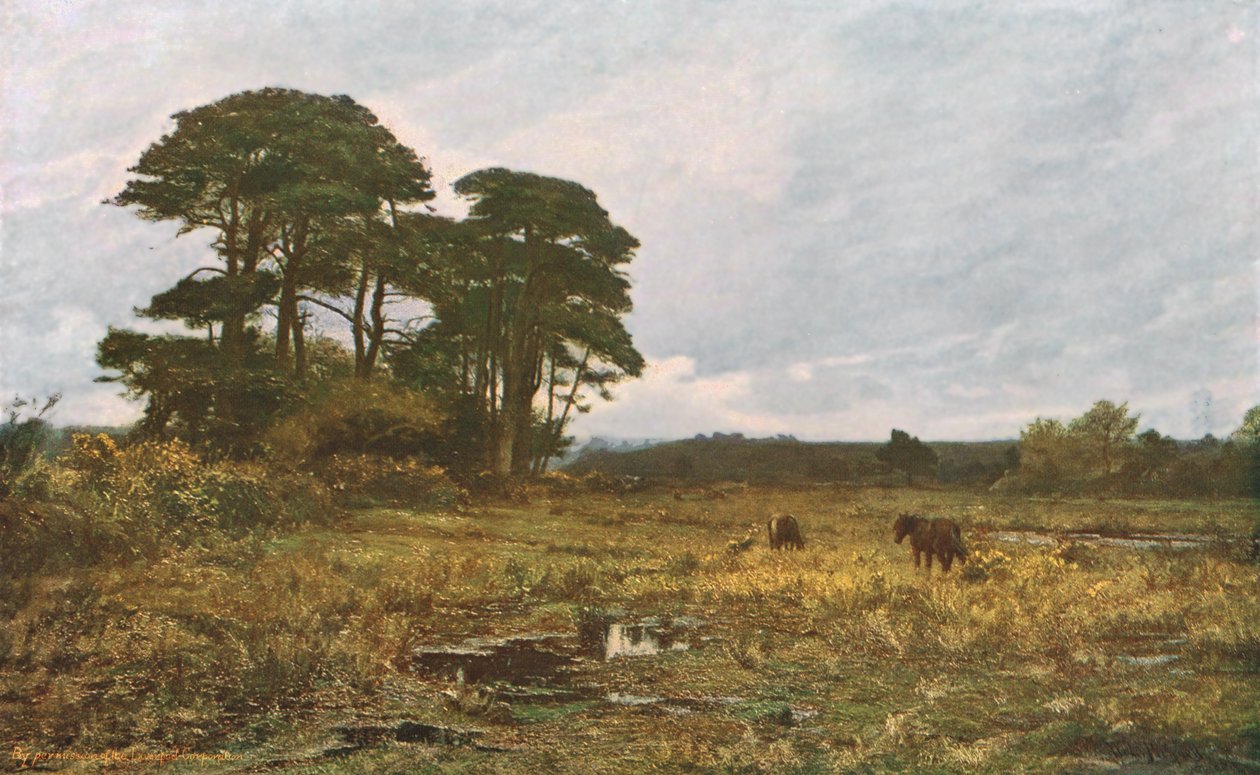Téli március, 1885, 1930 körül. alkotó: William Lamb Picknell