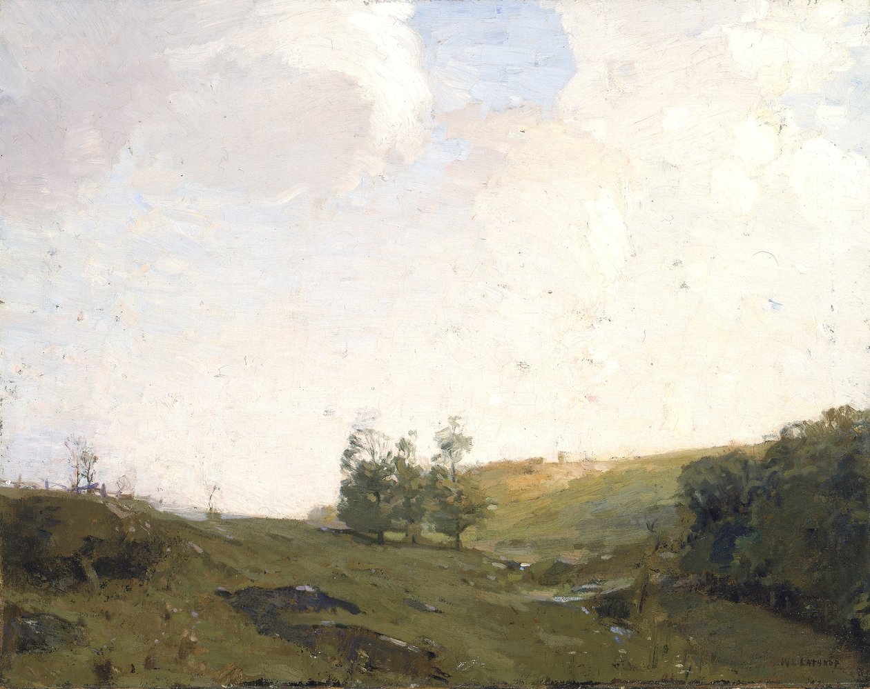 A három fa, 19. század vége-XX. század eleje. alkotó: William Langson Lathrop