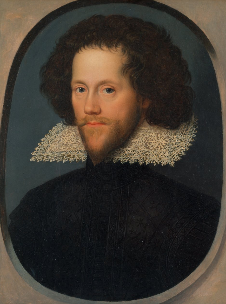 Grey Brydges, ötödik Chandos báró portréja a gloucestershire-i Sudeley kastélyról (1579–1621) alkotó: William Larkin