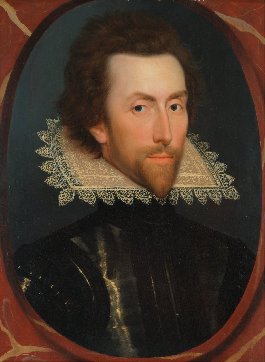 Egy ismeretlen férfi portréja alkotó: William Larkin