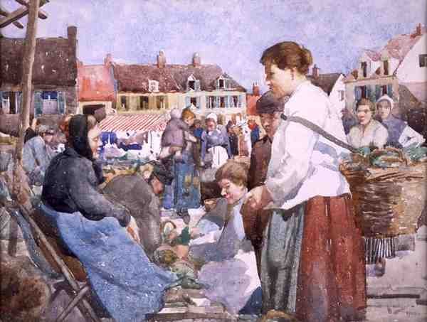 Piac Bretagne-ban alkotó: William Lee Hankey