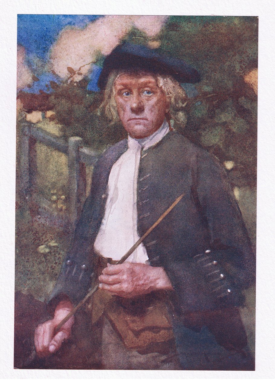 Súlyos ember volt, és szigorúan nézhető (színes litho) alkotó: William Lee Hankey