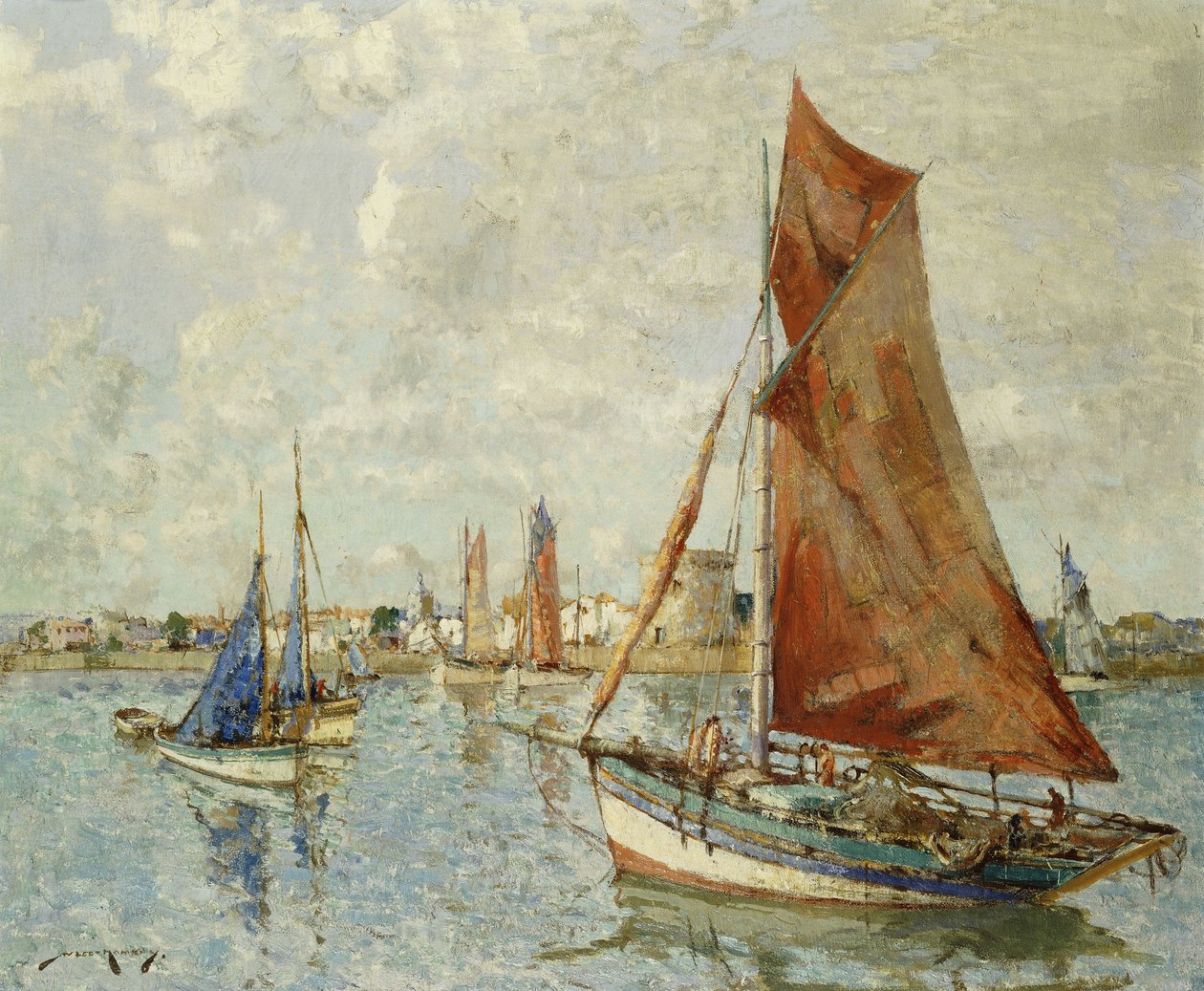 Halászhajó, La Rochelle alkotó: William Lee Hankey
