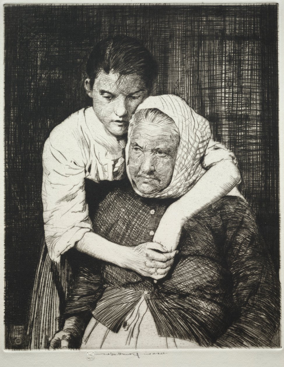 Etaples Fisher Folk alkotó: William Lee Hankey