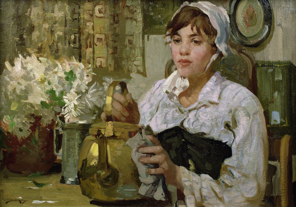 Péntek reggel (olaj, vászon) alkotó: William Lee Hankey