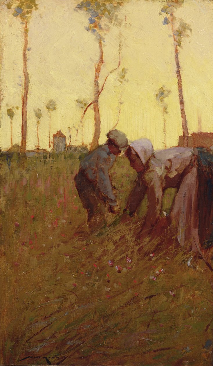 Hay Time (olaj, vászon) alkotó: William Lee Hankey