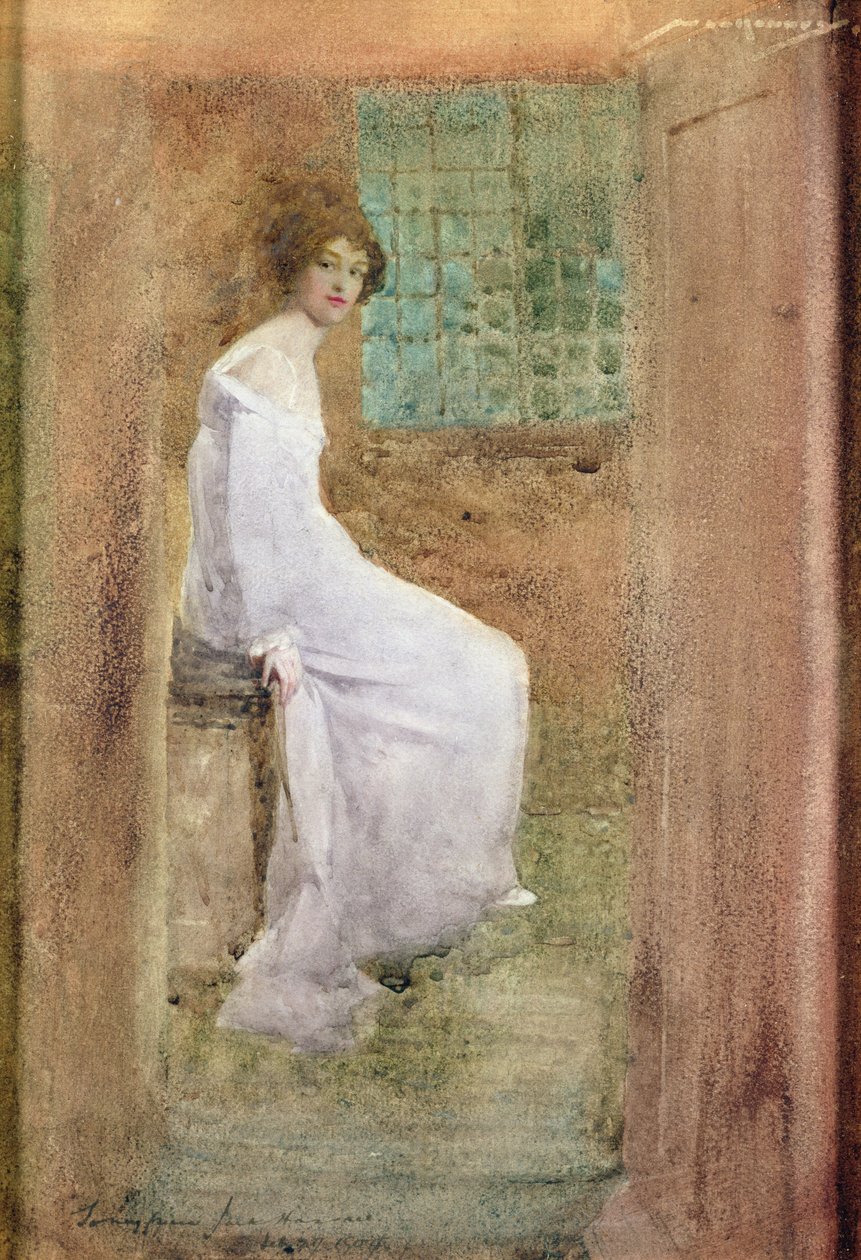 Hölgy fehérben alkotó: William Lee Hankey