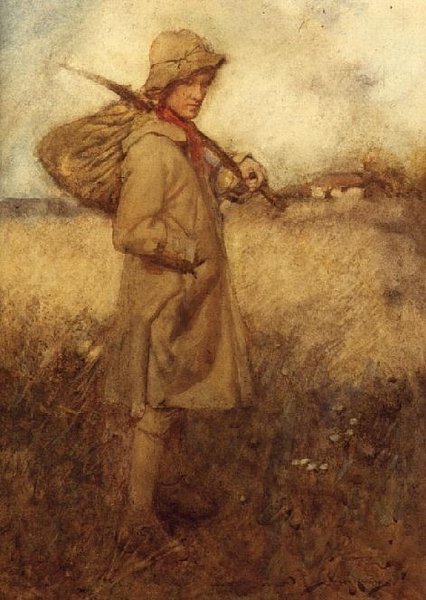 Férfi, aki a tulajdonát alkotó: William Lee Hankey