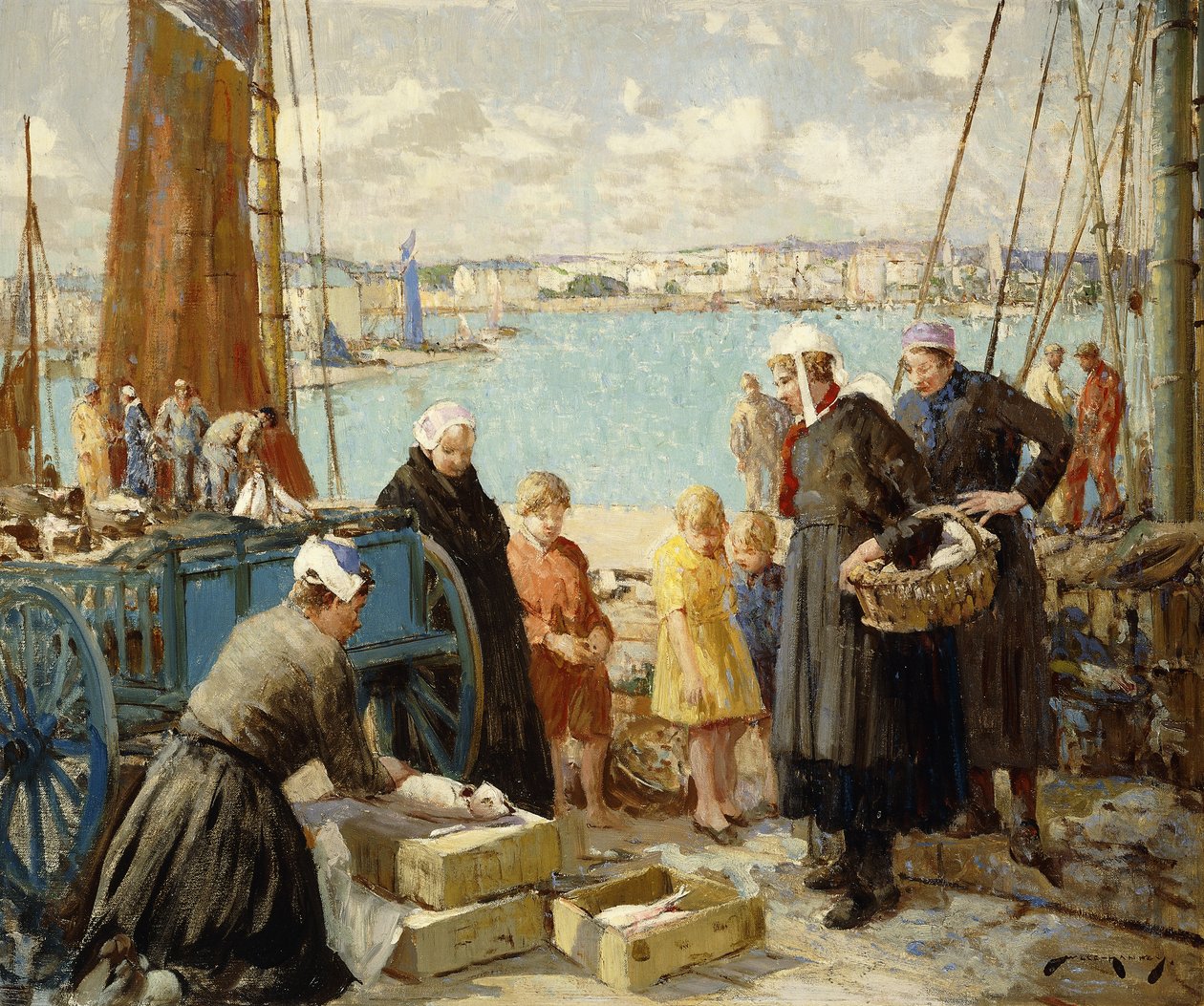 A tonhal marketingje, Concarneau alkotó: William Lee Hankey
