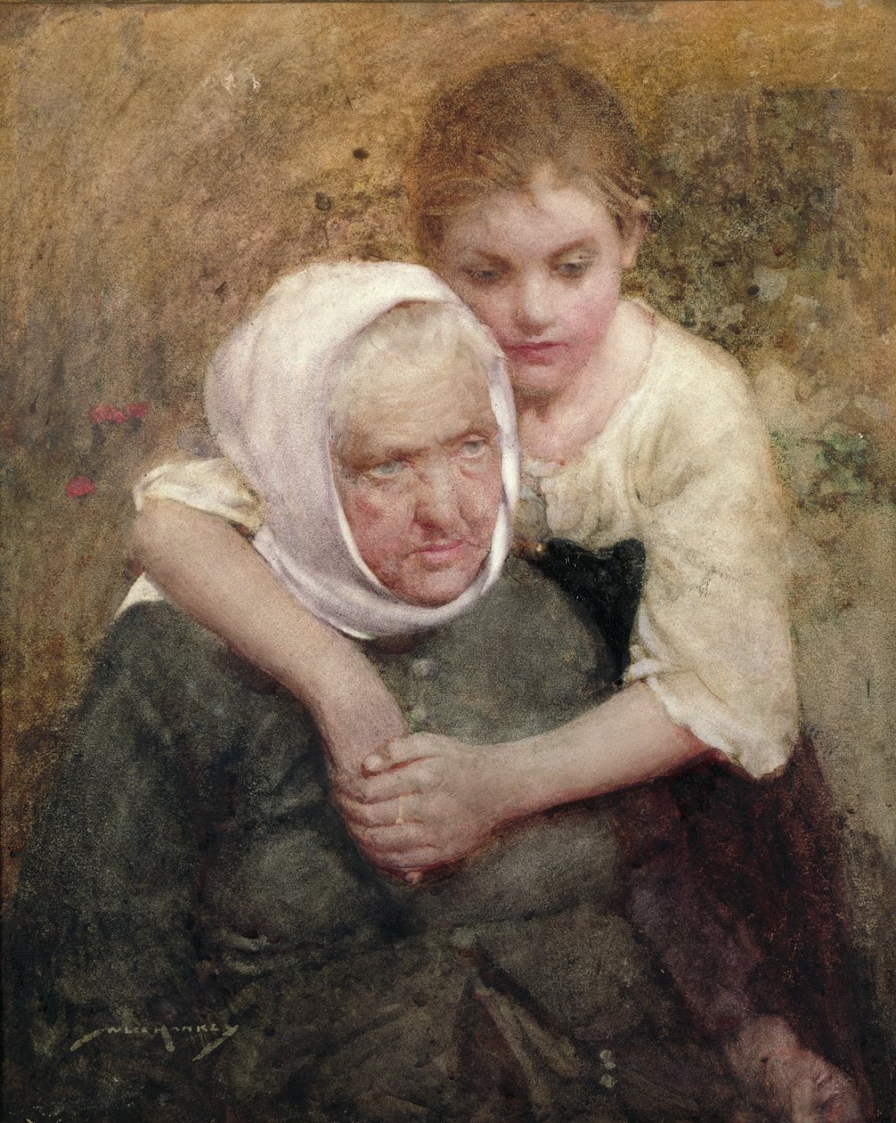Emlékek (akvarell papíron) alkotó: William Lee Hankey