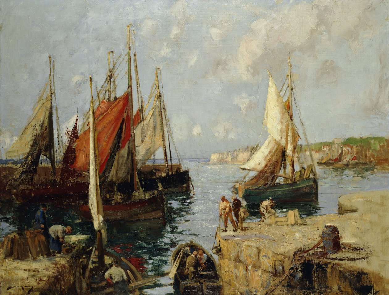 Kagylóhajók, Honfleur alkotó: William Lee Hankey