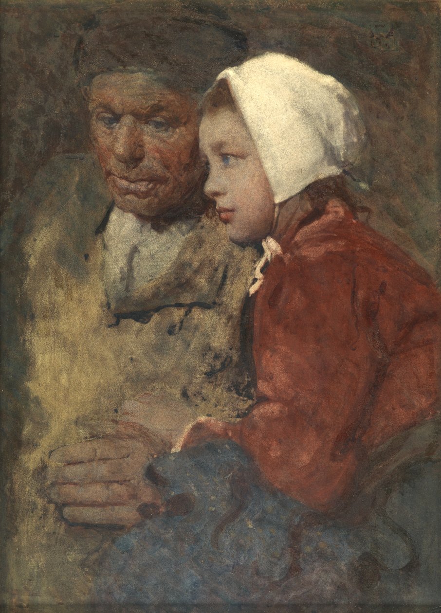 Kölcsönös támogatás (akvarell gumiarábikummal) alkotó: William Lee Hankey