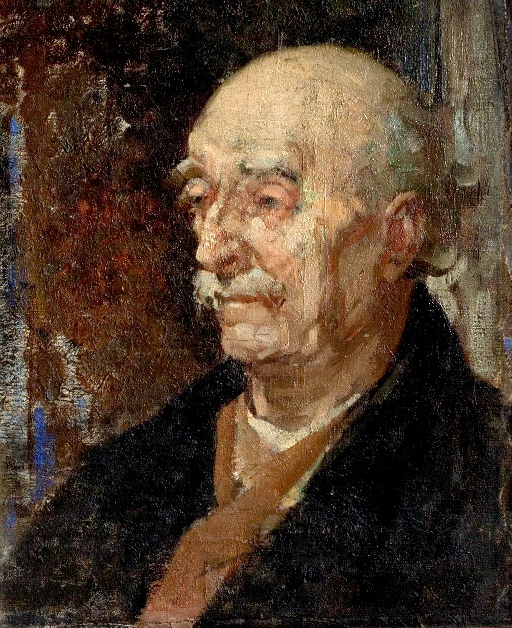 Napoleon Danelle, régiségkereskedő (olaj, vászon és tábla) alkotó: William Lee Hankey