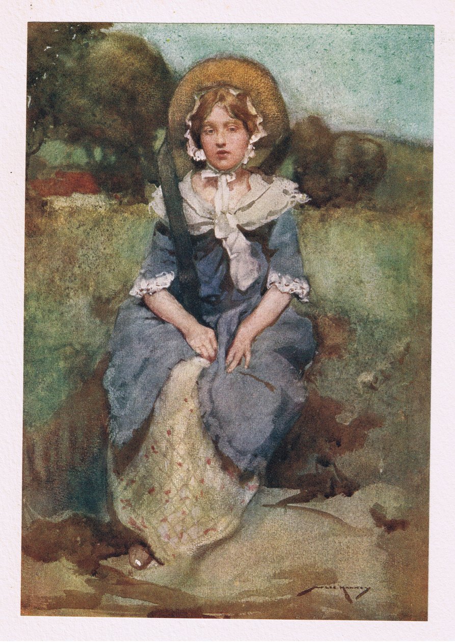 Lecsökkent minden kölcsönzött varázst, amelyet a ruha kelléke, most megosztja a művészettel a szeme diadalát (színes litho) alkotó: William Lee Hankey