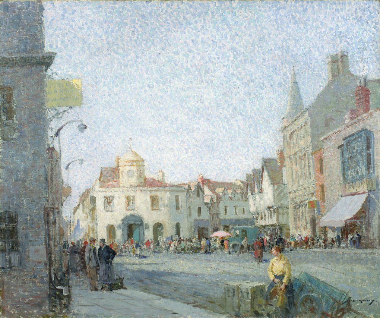 Stratford Upon Avon (olaj, vászon) alkotó: William Lee Hankey