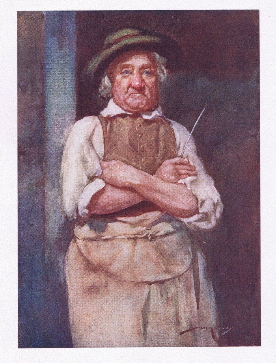 Maga a házigazda (színes litó) alkotó: William Lee Hankey
