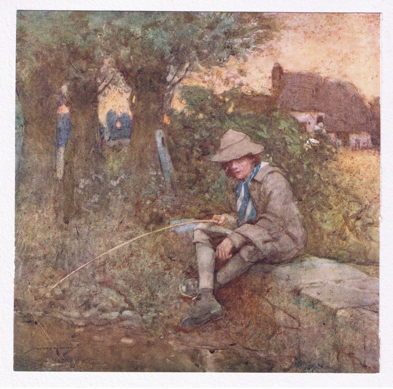 Azok az egészséges sportok, amelyek a békés színteret díszítették (színes litho) alkotó: William Lee Hankey