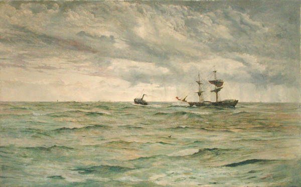 Minden nemzet barátja (olaj, vászon) alkotó: William Lionel Wyllie