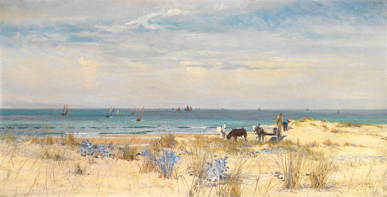 A föld és a tenger betakarítása, 1873 alkotó: William Lionel Wyllie