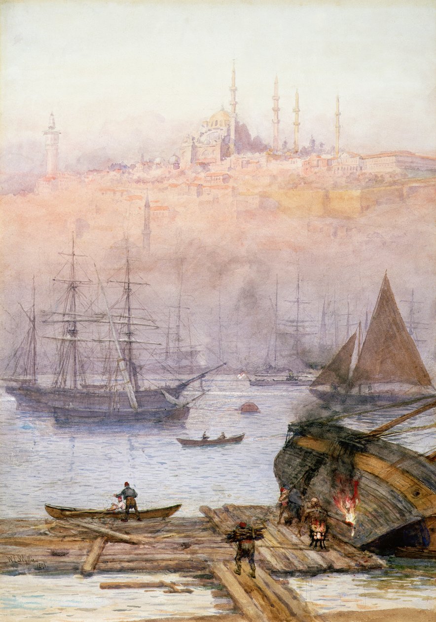Az Aranyszarv, 1896 alkotó: William Lionel Wyllie