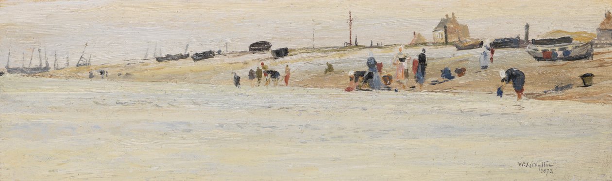 Mosók a tengerparton, 1873 alkotó: William Lionel Wyllie