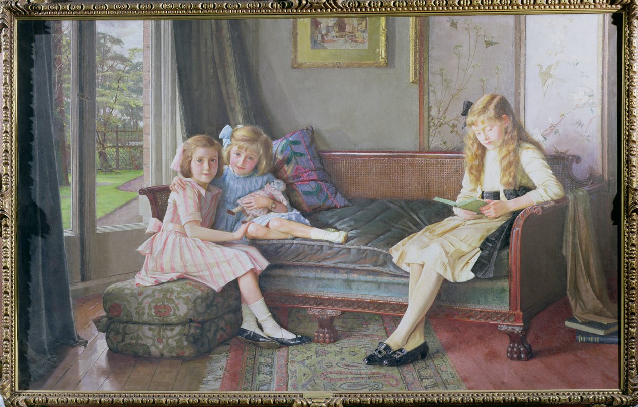 James Todd gyermekei, 1920 alkotó: William Logsdail
