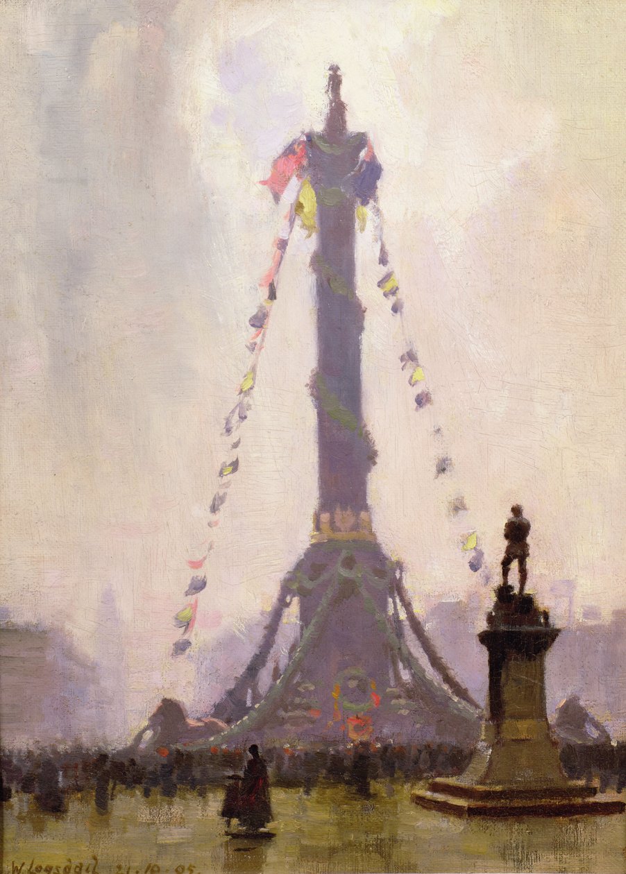 Trafalgar nap alkotó: William Logsdail
