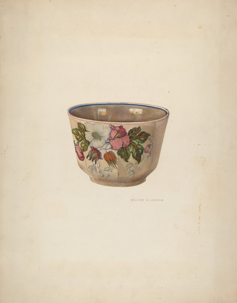 Tál, 1941. alkotó: William Ludwig