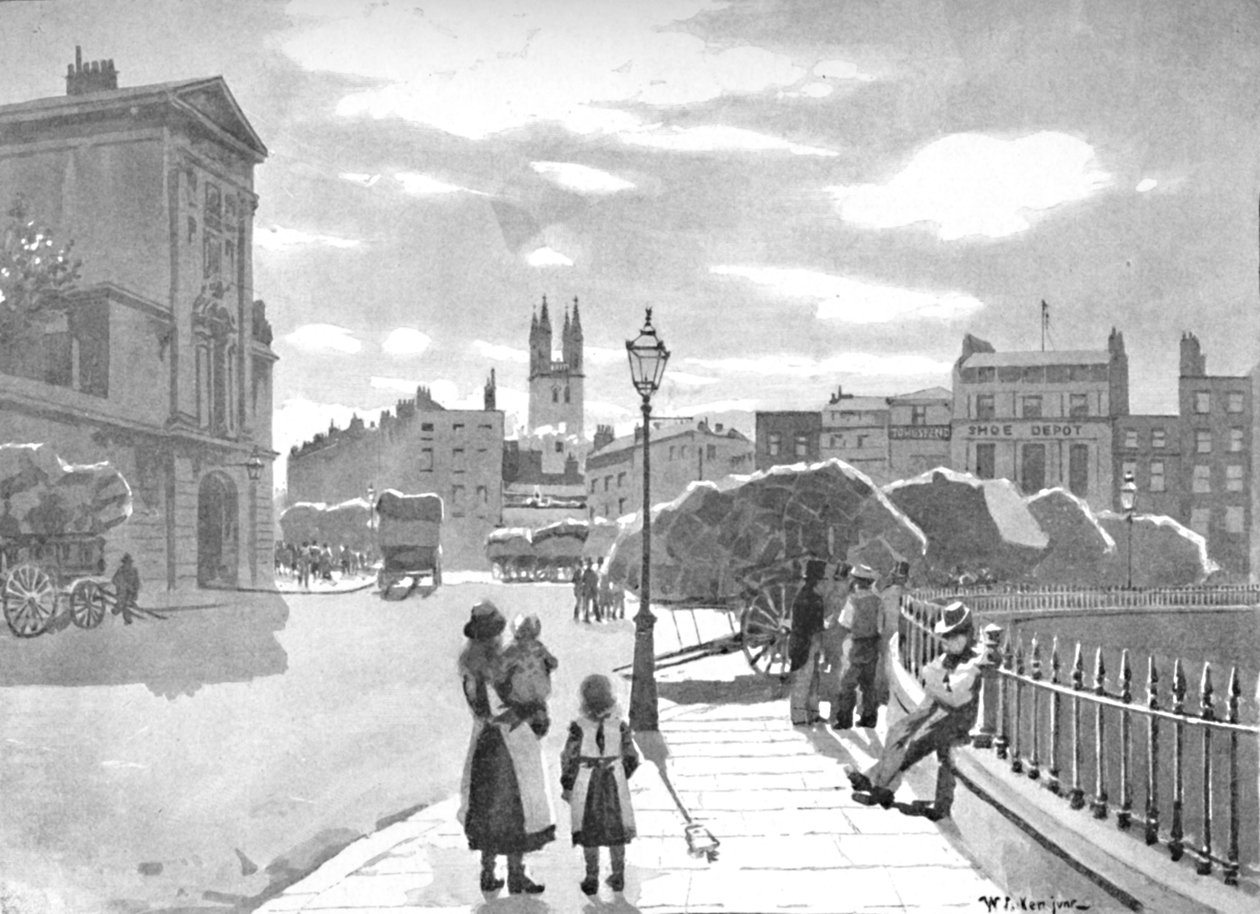 Smithfield és St. Bartholomews Kórház, 1891 alkotó: William Luker