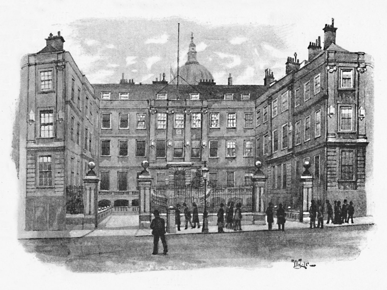 The College of Arms, Queen Victoria Street, 1891 alkotó: William Luker