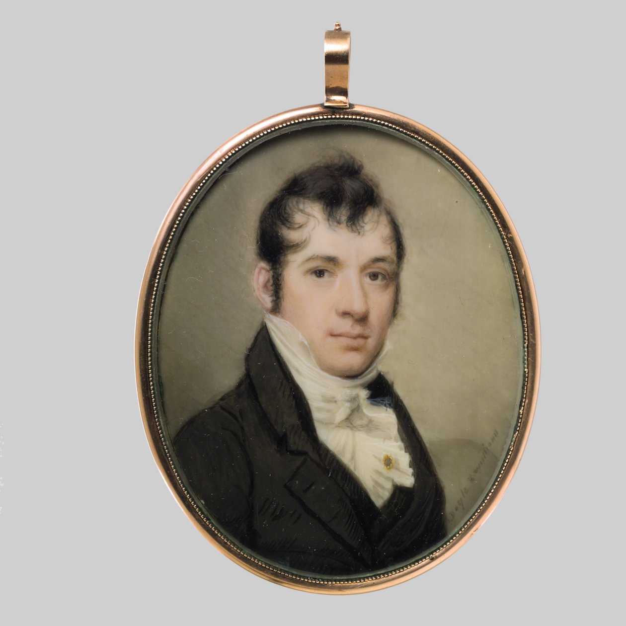 Egy úriember portréja, 1810. alkotó: William M. S. Doyle