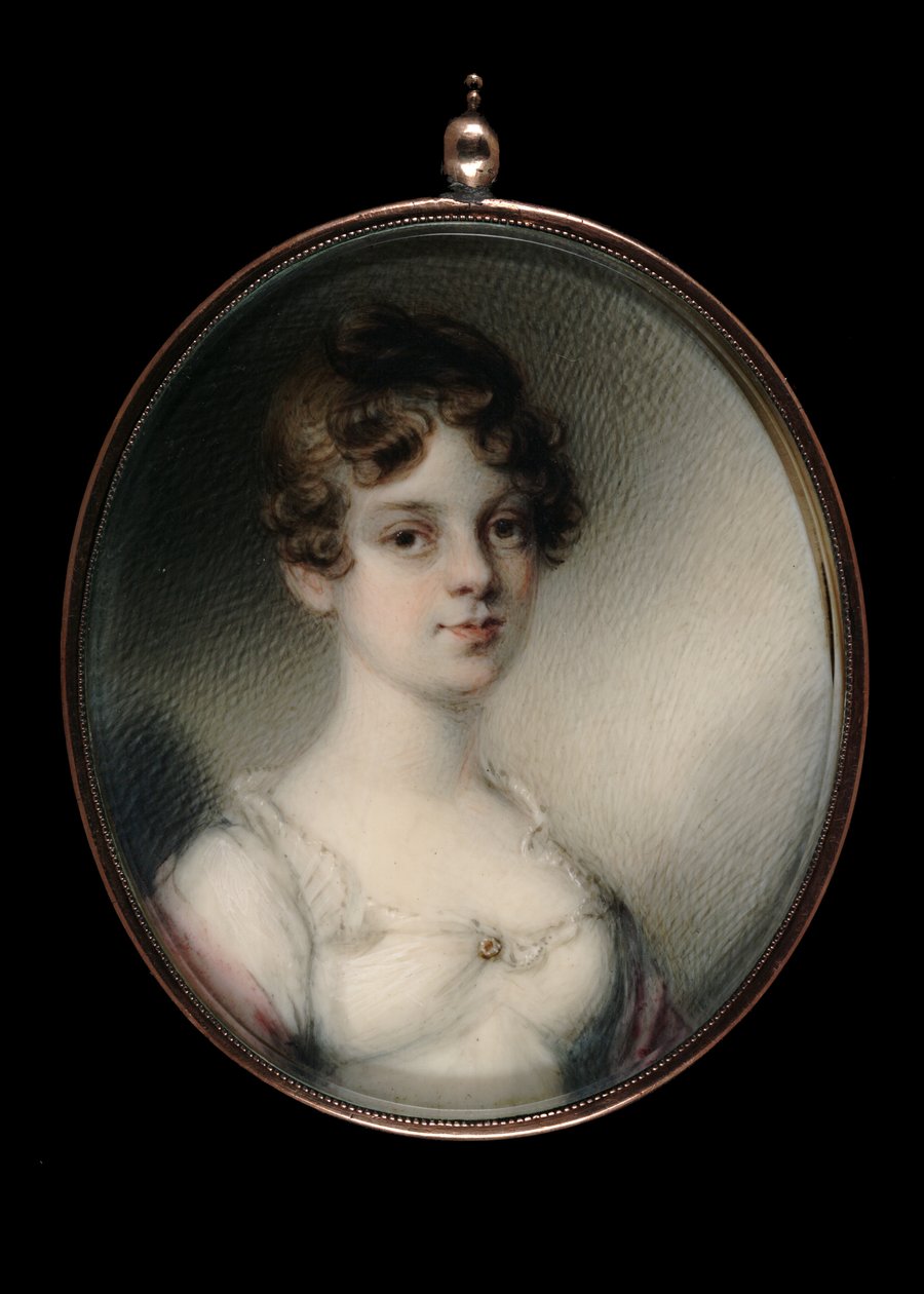 Egy hölgy portréja, 1810. alkotó: William M. S. Doyle