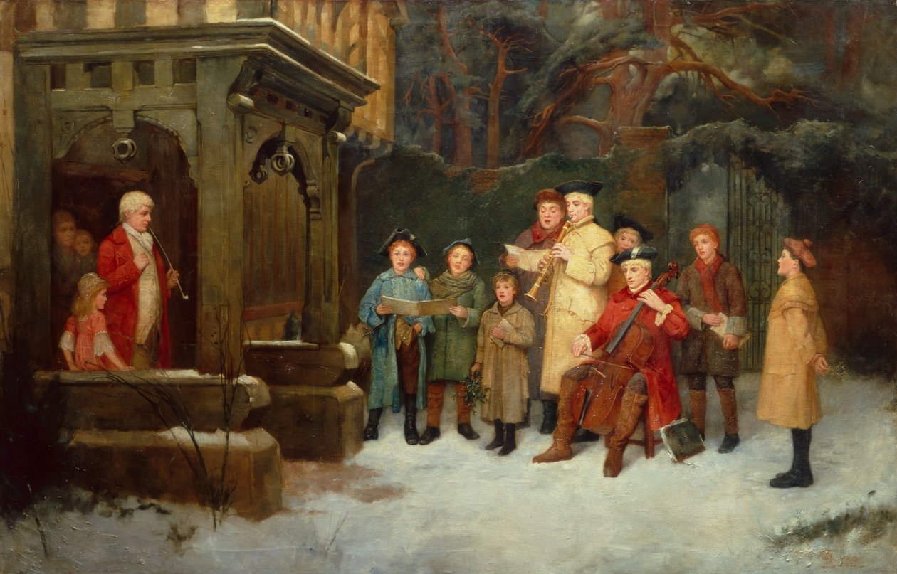 A Carol Singers alkotó: William M Spittle