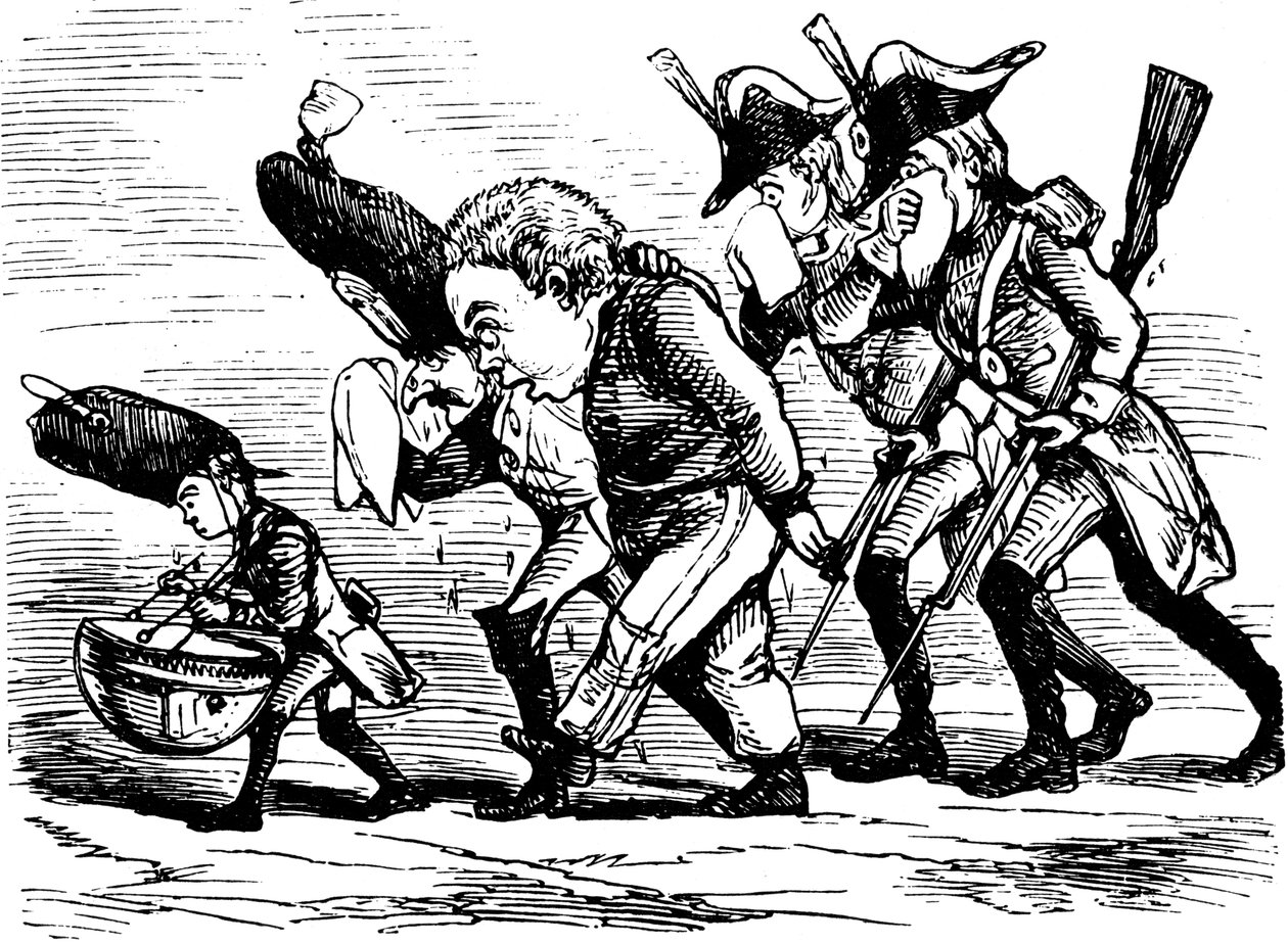 Illusztráció William Thackeray A rózsa és a gyűrű című könyvéből, 1855. alkotó: William Makepeace Thackeray