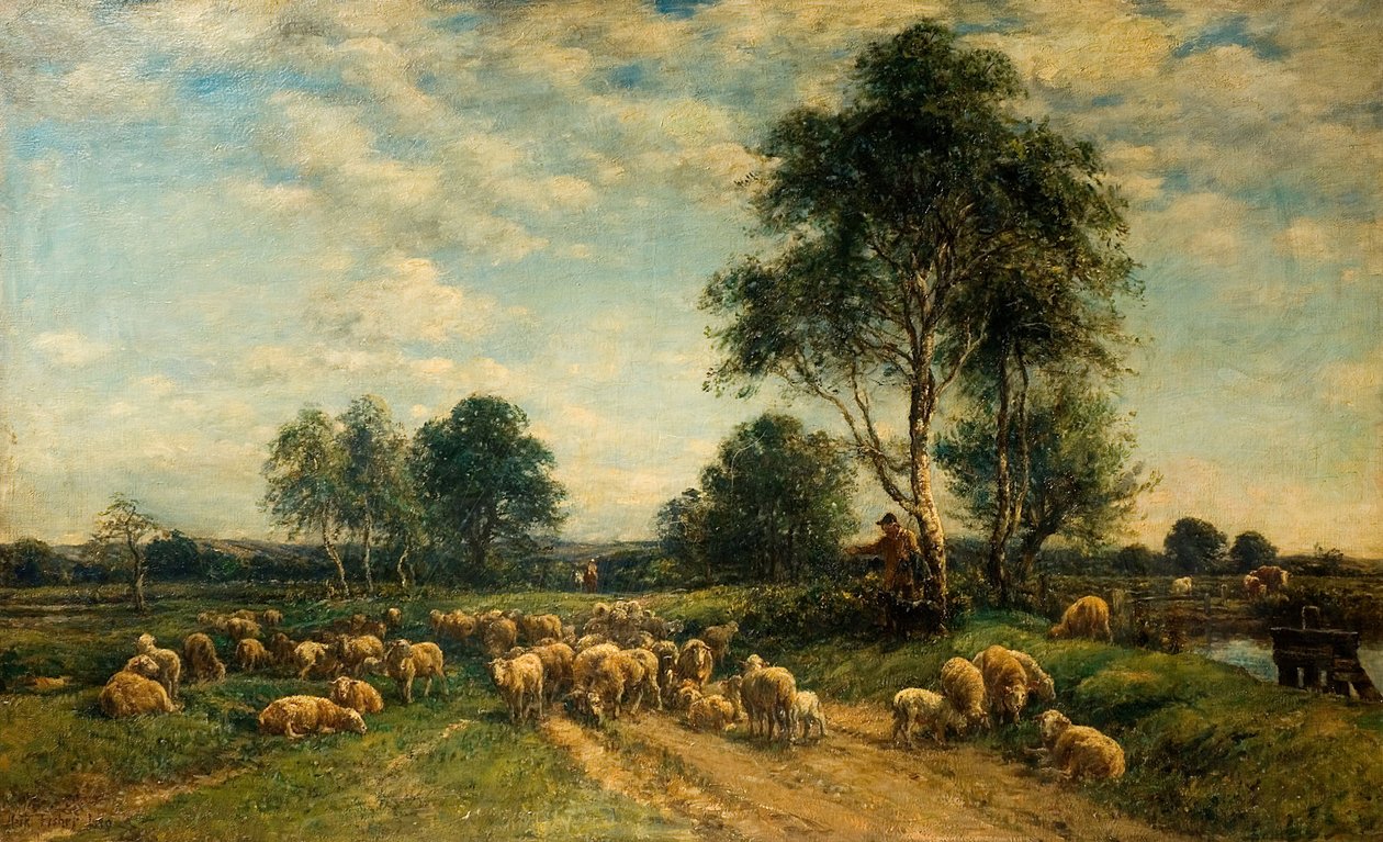 A megállás, 1880. alkotó: William Mark Fisher