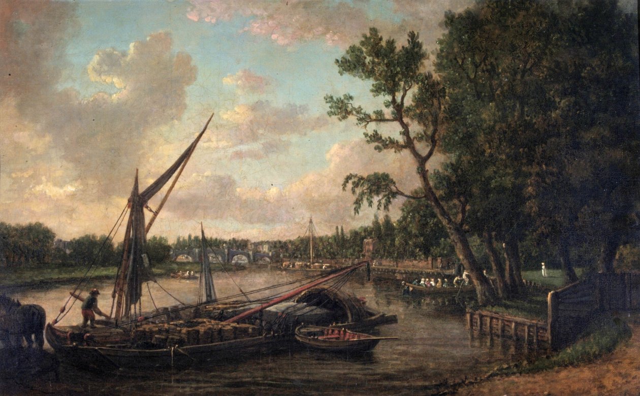 Richmond a Surrey Bankból, 1800 körül alkotó: William Marlow