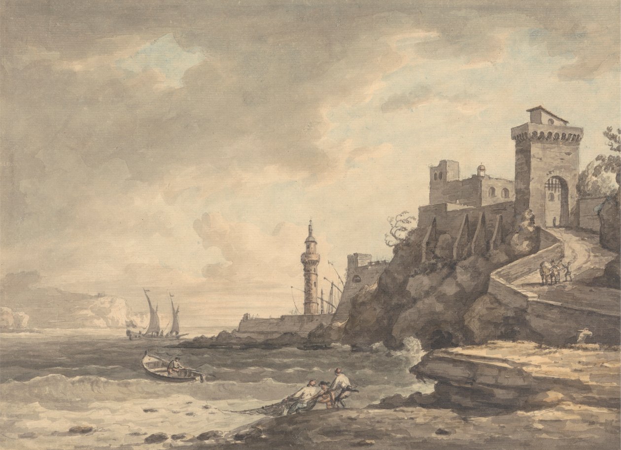 Kilátás a Leghornra alkotó: William Marlow