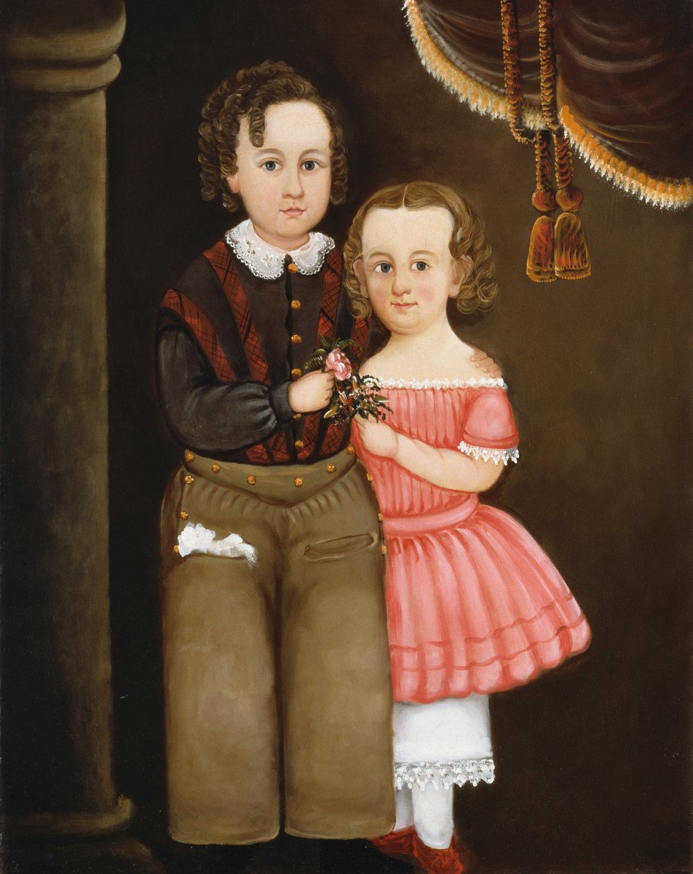 Lydia és William Anderson portréja alkotó: William Matthew Prior