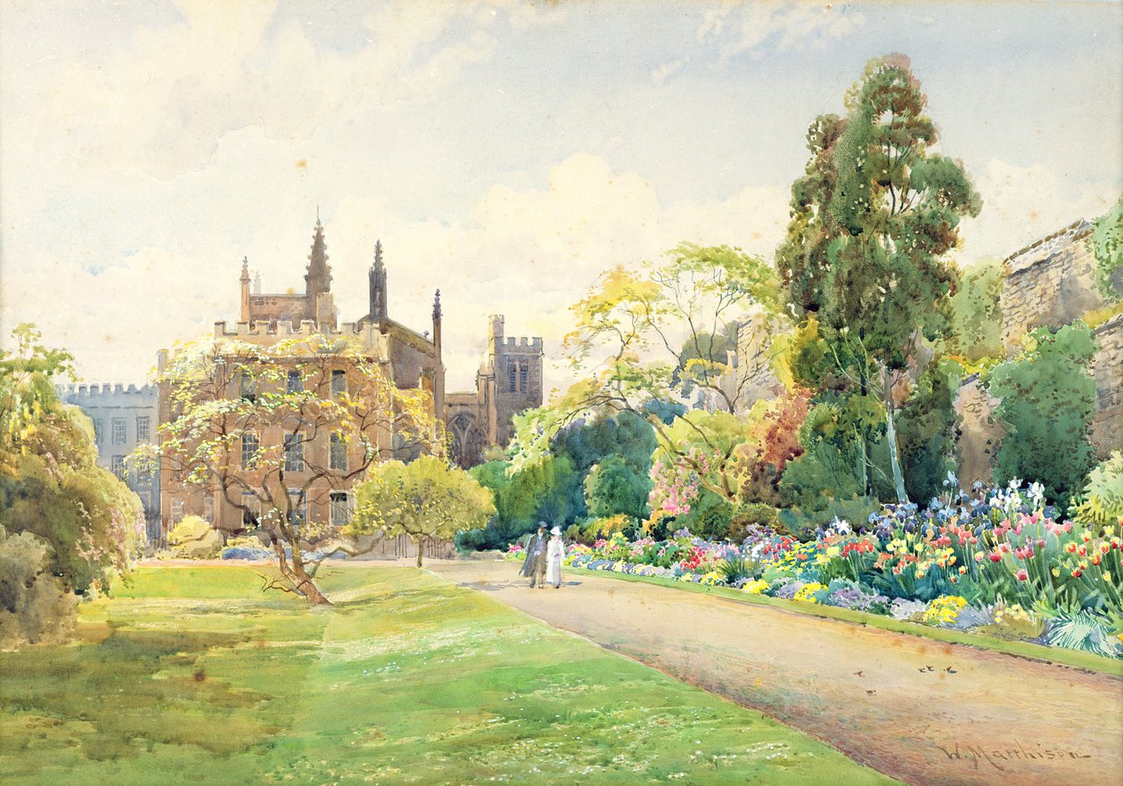 New College Border, 1918 alkotó: William Matthison