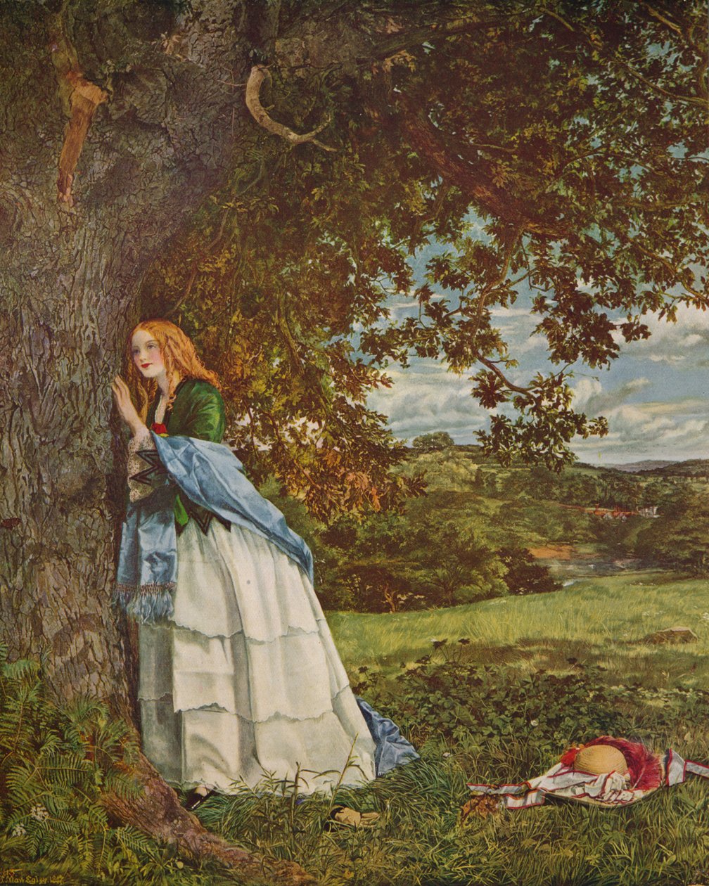 The Talking Oak Tennyson, 1857, c1915 alkotó: William Maw Egley