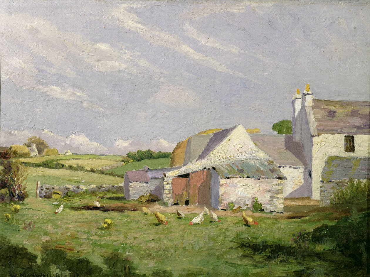 Anglesey Farm (olaj, vászon) alkotó: William Maxwell Reekie