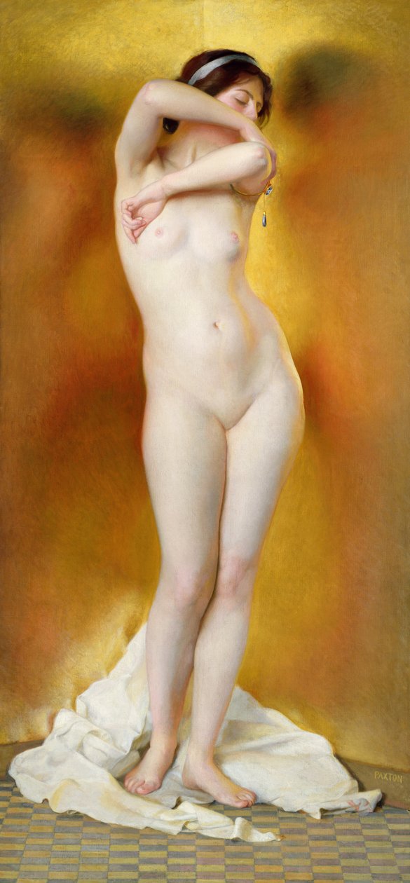 Az arany ragyogása, a gyöngy ragyogása alkotó: William McGregor Paxton